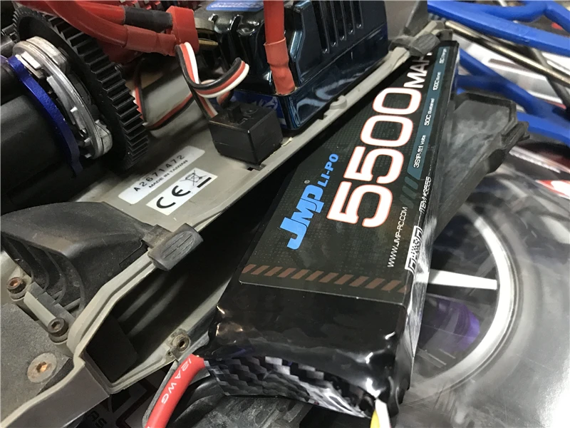 2 шт. JMP Lipo батарея 3S 5500mAh Lipo 11,1 V 50C для 1/10 автомобилей 1/8 RC автомобилей для Traxxas TR-4 E-REVO XO-1 SLASH 1/7 неограниченное количество