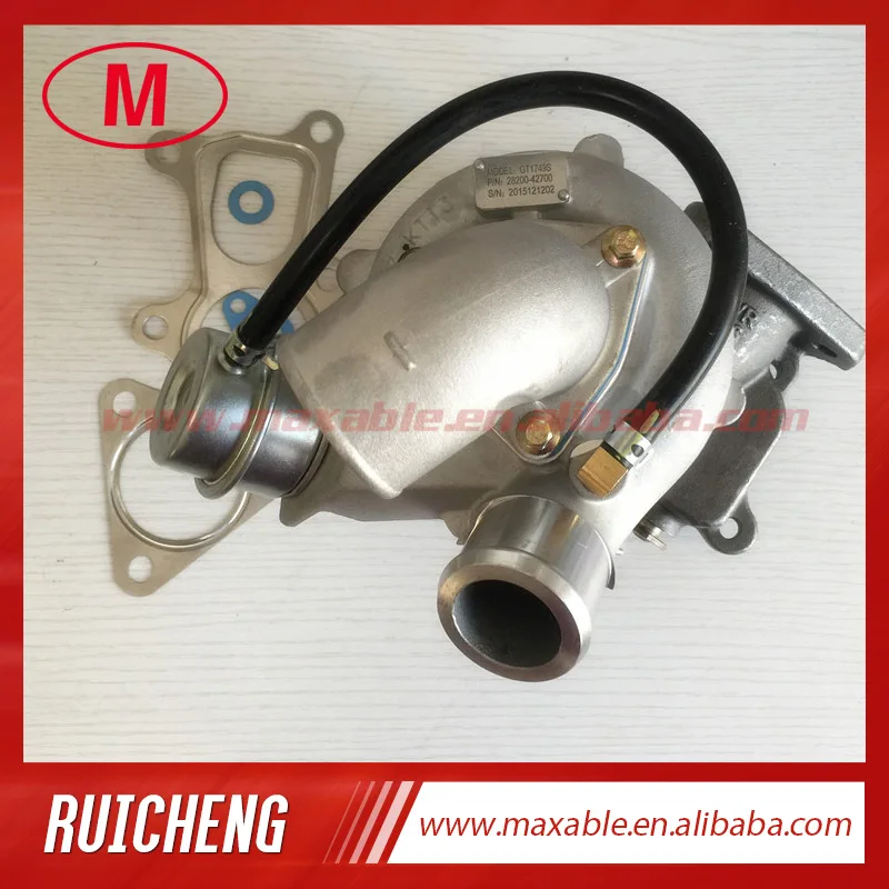 GT1749S 715924-5001S 28200-42610 28200-42700 turbo для Bongo Pregio K-Series/легкий грузовик/H-100 D4BH 4D56TCi 2.5L |