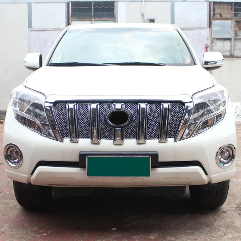 Для Toyota Land Cruiser Prado FJ150- наружная передняя решетка гриль сетчатая литьевая крышка отделка сетка для скрининга насекомых 6 шт