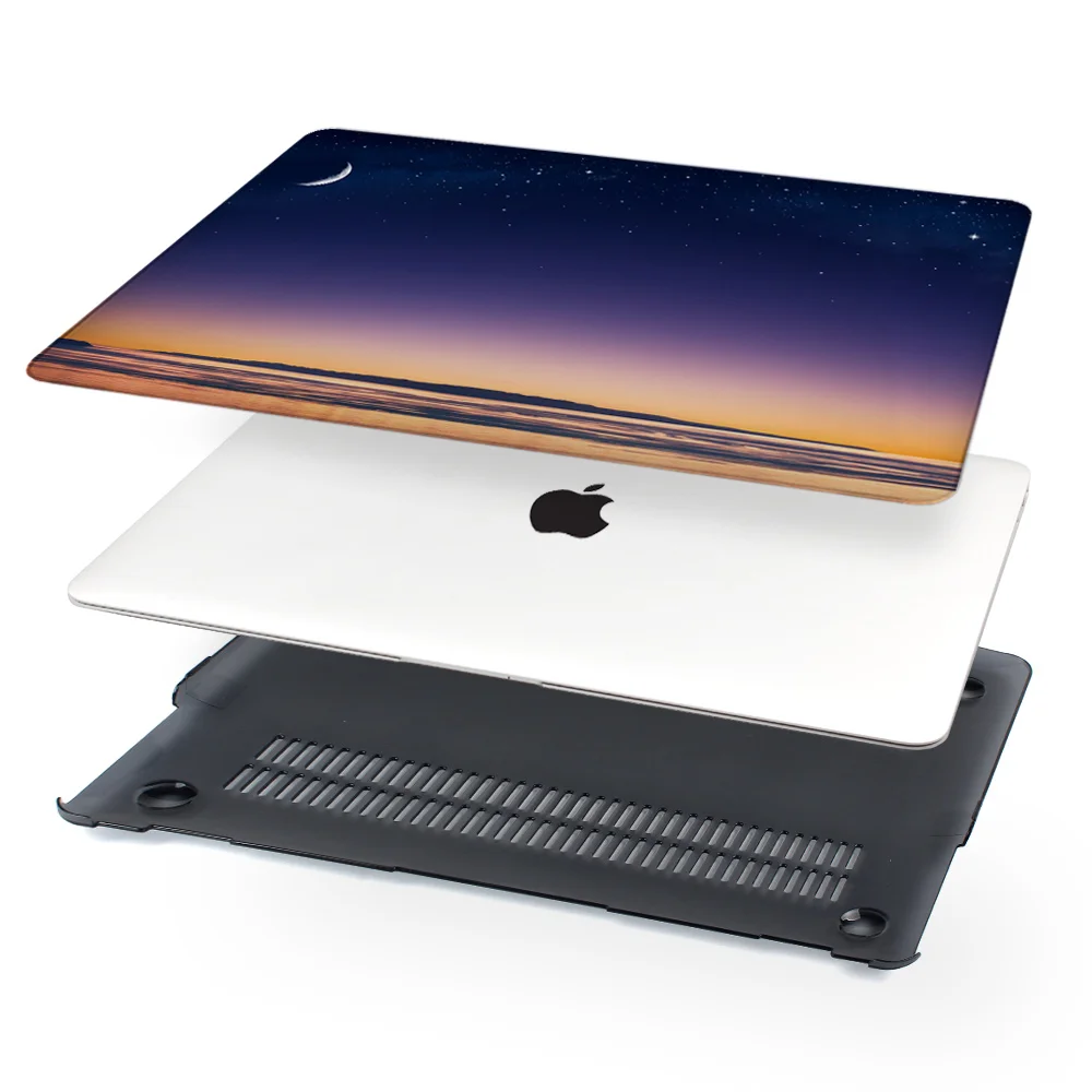Batianda Жесткий Чехол для ноутбука Apple MacBook Air Pro retina 11 12 13,3 15,4/ Pro 13 15 Touch Bar A1706
