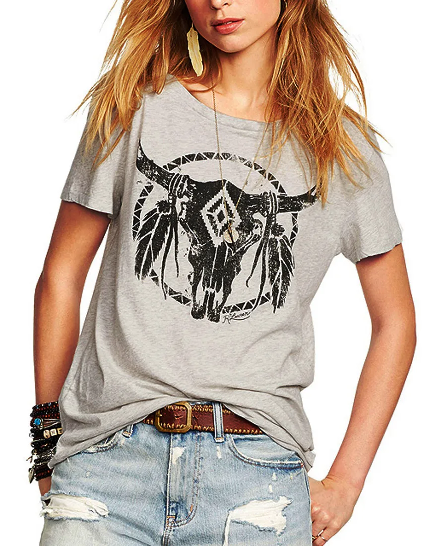 Женская футболка модная свободная с принтом лето 2019 топы коротким рукавом