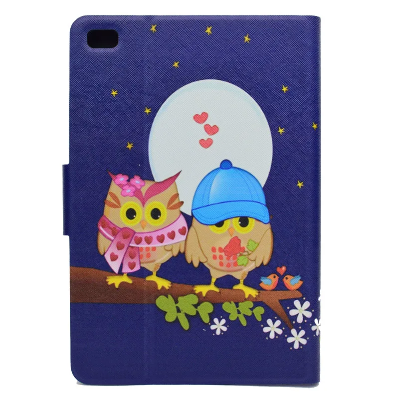 Couple OWL Для Ipad Mini 5 Чехол кожаный Стенд Magentic Bling смарт-чехол для Ipad Mini 1 2 3 4 чехол для планшета с карманом для карт Автоматический Режим сна - Цвет: Couple OWL