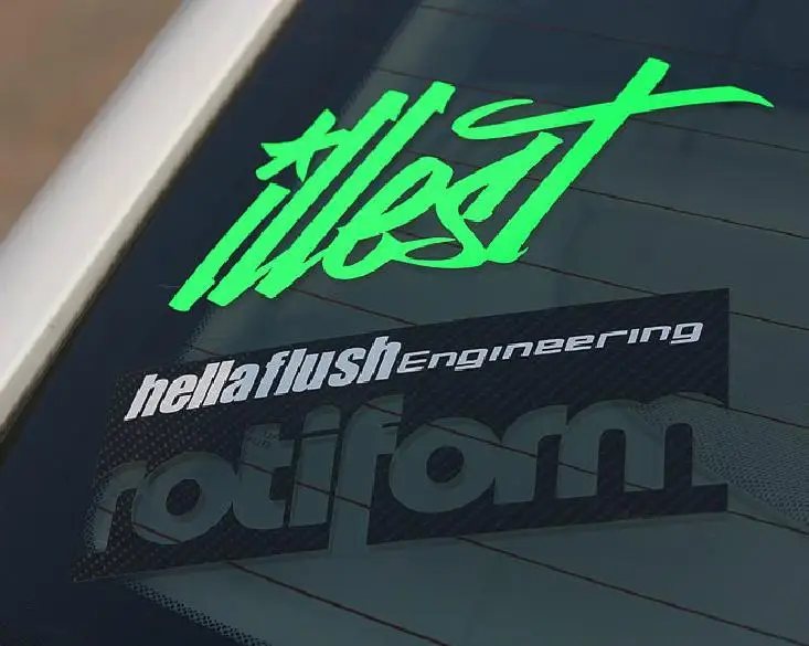 XGS Виниловая наклейка для автомобиля Набор наклеек (2 наклейки) оригинальные