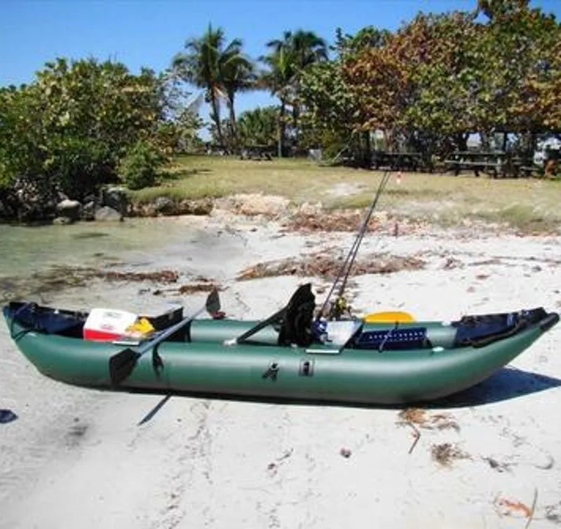 

rowing inflatable boat KMK360 CE fishing kayak boat