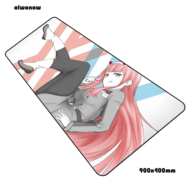 size900x400x2mm Коврик для мыши darling in the franxx, лучший геймер, 90x40 см, коврик для мыши notbook, игровой коврик для мыши, подарки, коврик для мыши, ПК, Настольный коврик для мыши - Цвет: size900x400x2mm