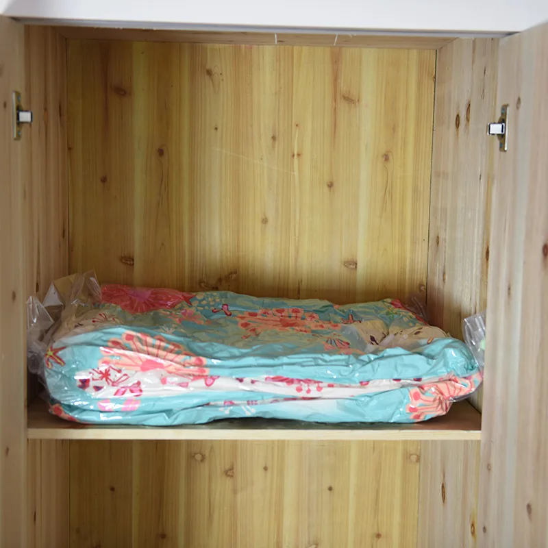 Прозрачный вакуумный мешок складной сверхбольшой пакет для хранения экономии