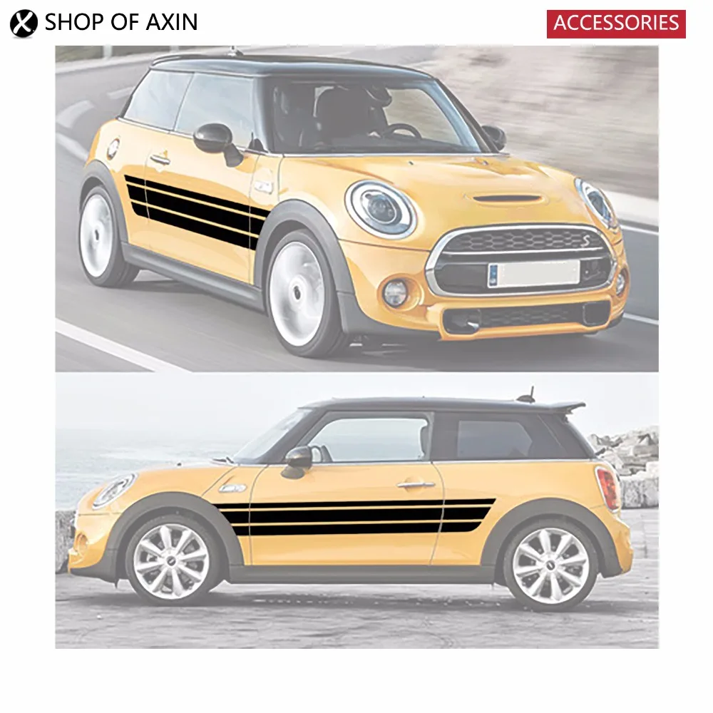 Наклейка для украшения автомобильной двери Roker панель Mini Cooperclubman countryman hardtop R50 R53 R55