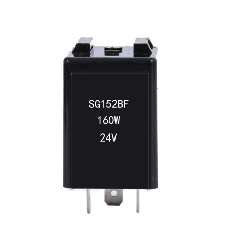 Универсальный 12V 24V 3Pin автомобильный проблесковый маячок реле Fix светодиодный светильник поворота Hyper Flash автомобиля мигалка мотоцикла R26 - Цвет: 24V