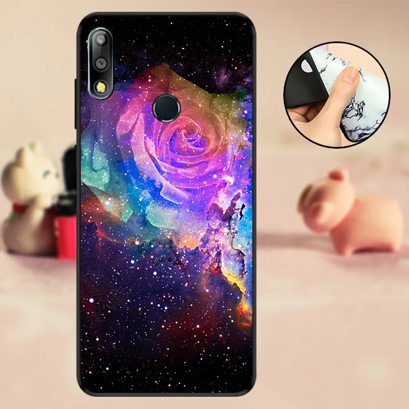ASUS ZB633KL чехол для телефона ASUS ZenFone MAX PRO M2 ZB631KL чехол-накладка из мягкого силикона ASUS M2 ZB631KL чехол из ТПУ Черный Бампер ZB 633KL - Цвет: T03