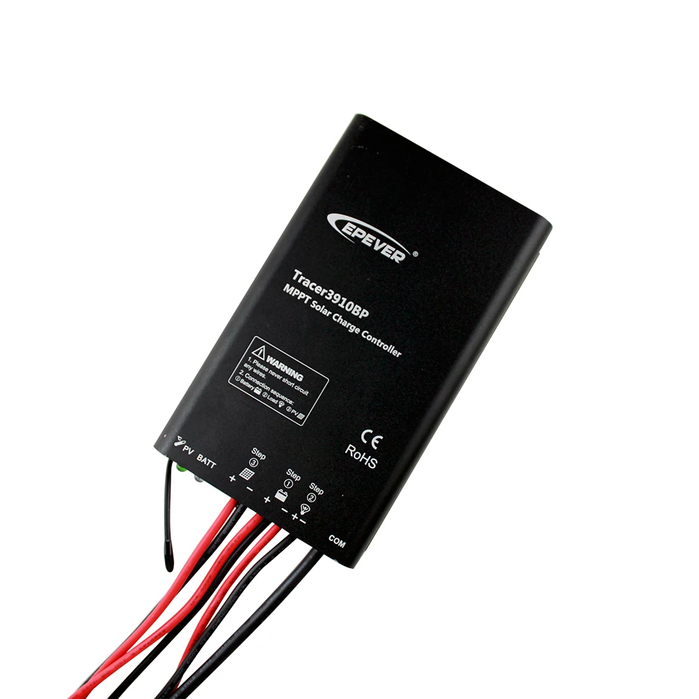 regulator with USB cable Connect PC use Tracer3910BP Solar tracking controller mppt technology 15A 15amps 12V/24V auto |