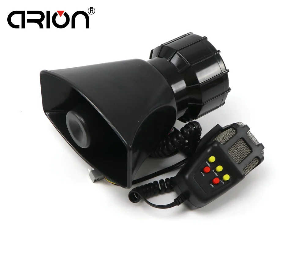 100 Вт Автомобильная электронная Предупреждение ющая сирена полицейский пожарный