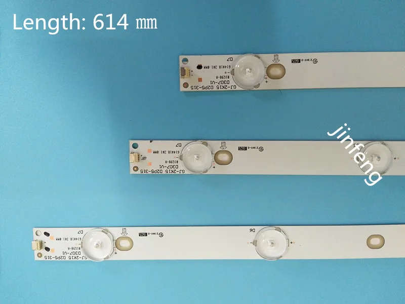 Горячие Продажа Новые 7 лампы 614 мм светодиодный Подсветка полосы для Philips 32PHH4309/60