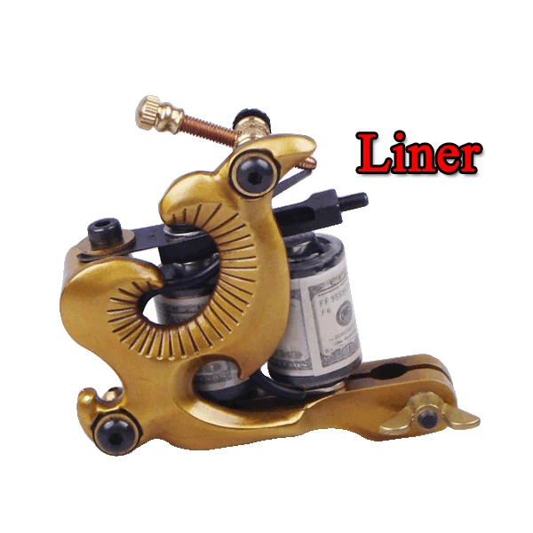 Профессиональный набор для татуировок 2 шт. пулеметы линейка растушевки иглы