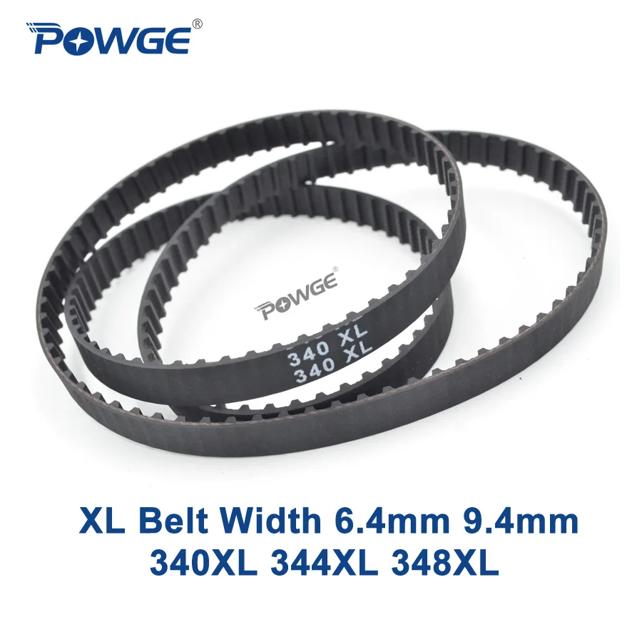 POWGE дюймовый трапециевидный ремень XL ширина 340/344/348 025 6 35 мм 037 9 4 зубцы 170 172 174