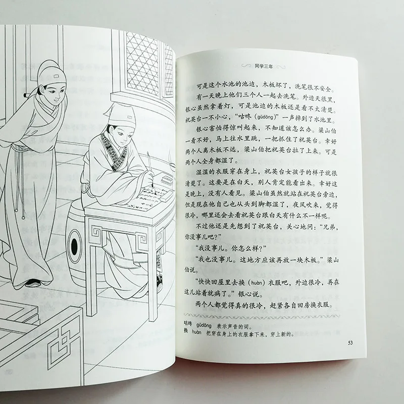 Градуированные читатели для изучения китайского языка(Folktales): любители бабочек китайский Чтение Книга Уровень 1: 500 слов