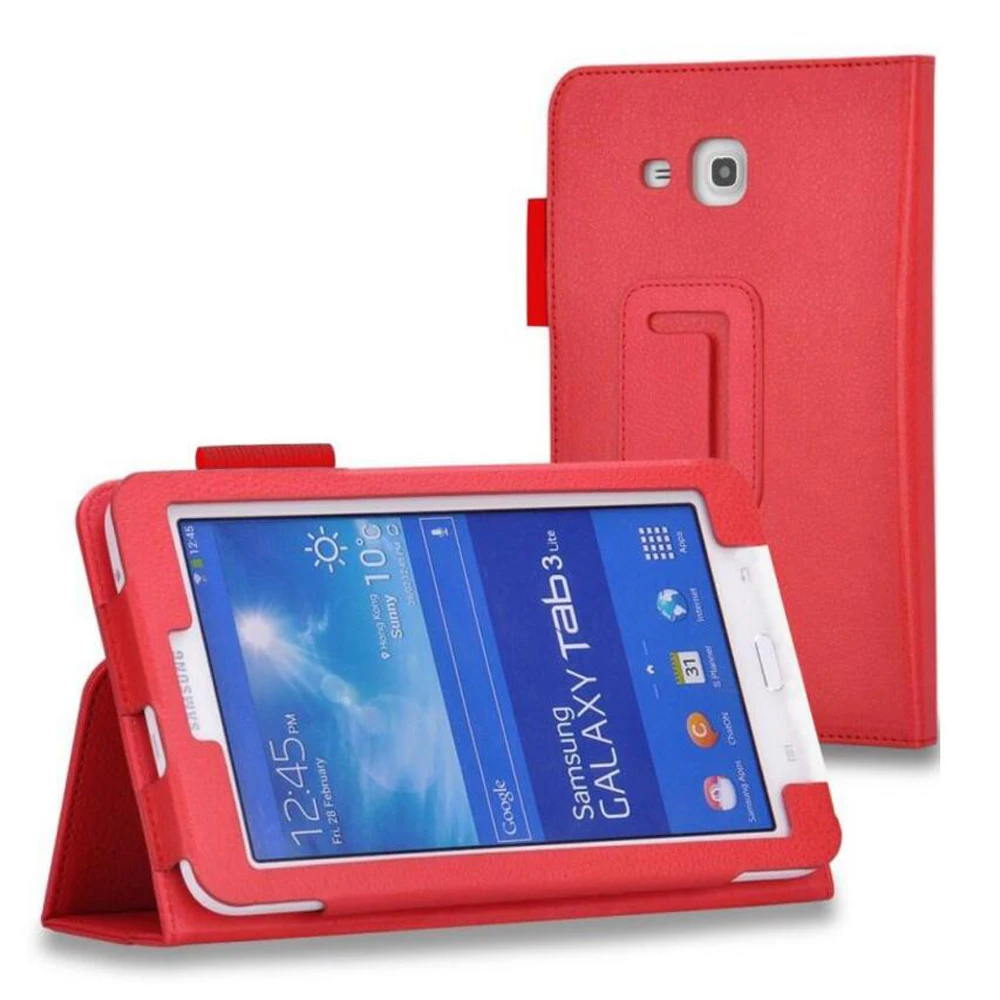 Для Samsung Galaxy Tab 3 Lite 7.0 T110 T111/Tab E T113 T116 Folio чехол 3G с авто Режим сна/Пробуждение