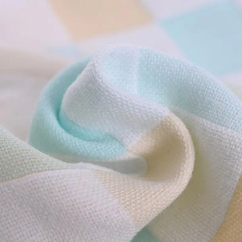 Gauze Newborn Baby Towel Bibs Infant Cartoon Face Hand Bathing Bib Feeding Square Towels Handkerchief | Мать и ребенок