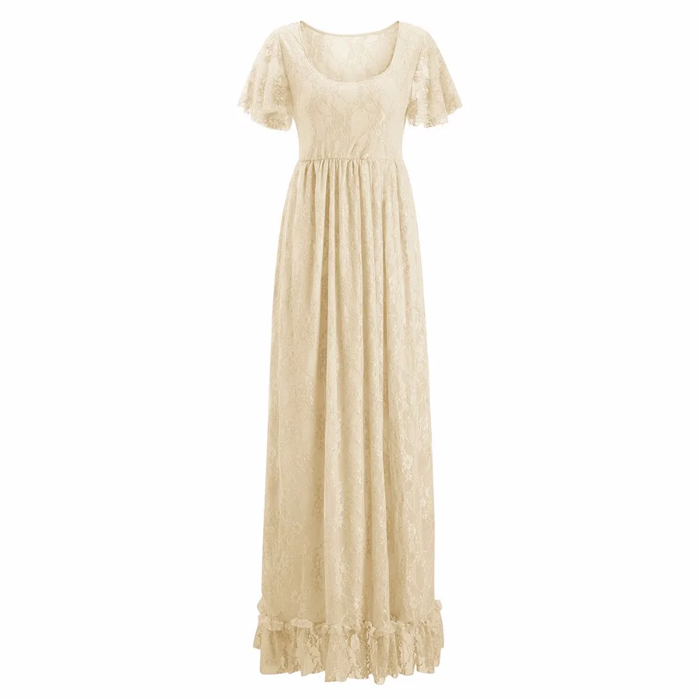 Женское платье для беременных Puseky кружевное фотосессии 2018 | Мать и ребенок