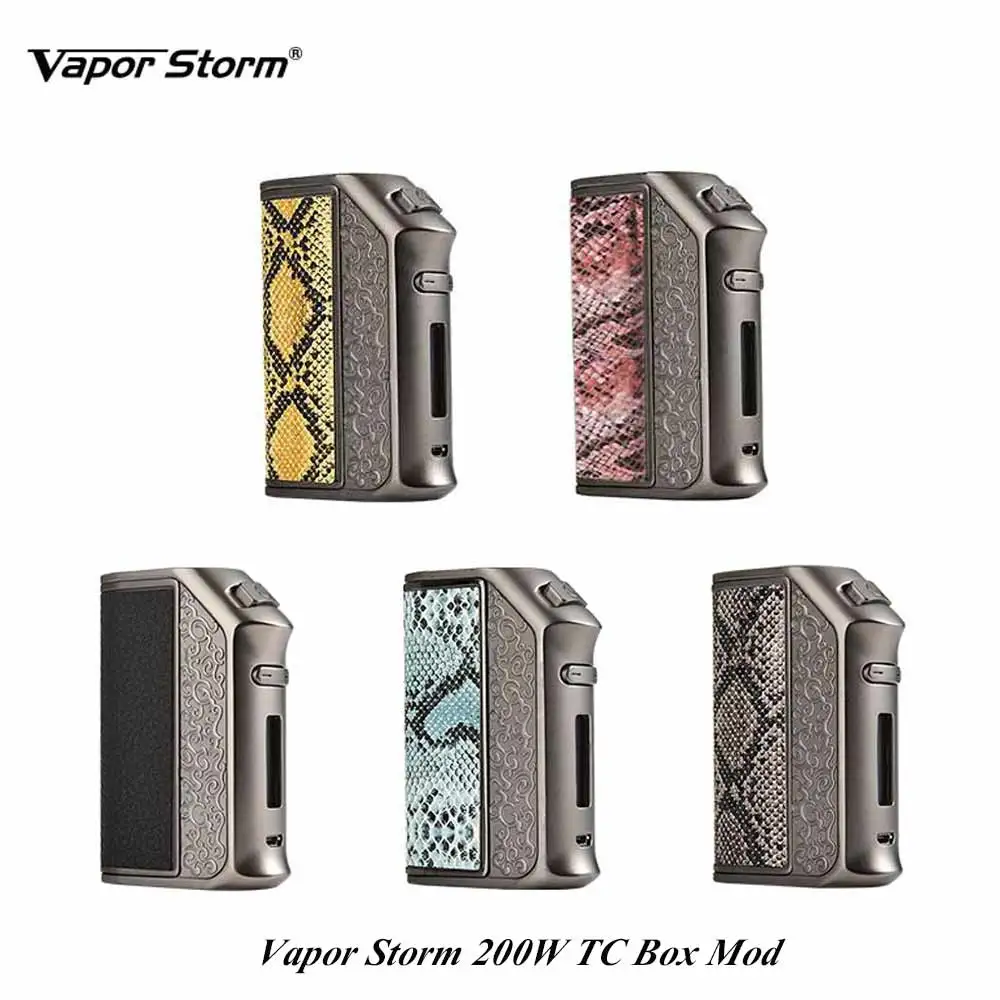 Электронная сигарета Mod Vapor Storm 200 Вт TC Box Fire Fast Vape на 18650 батарея E сигареты