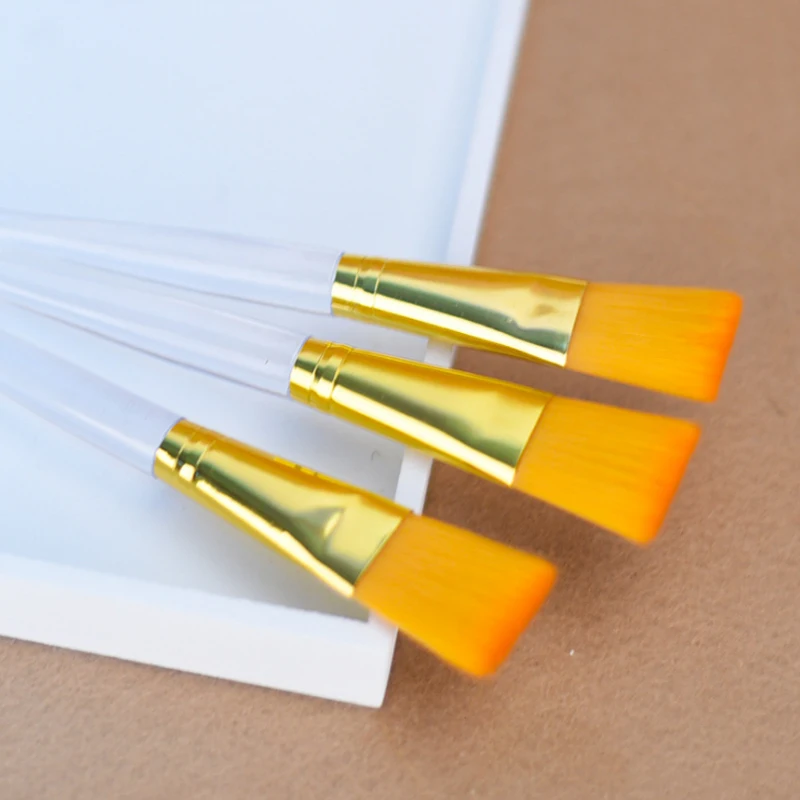 Одностворчатая маска кисть инструмент косметическая нейлоновая пластиковая