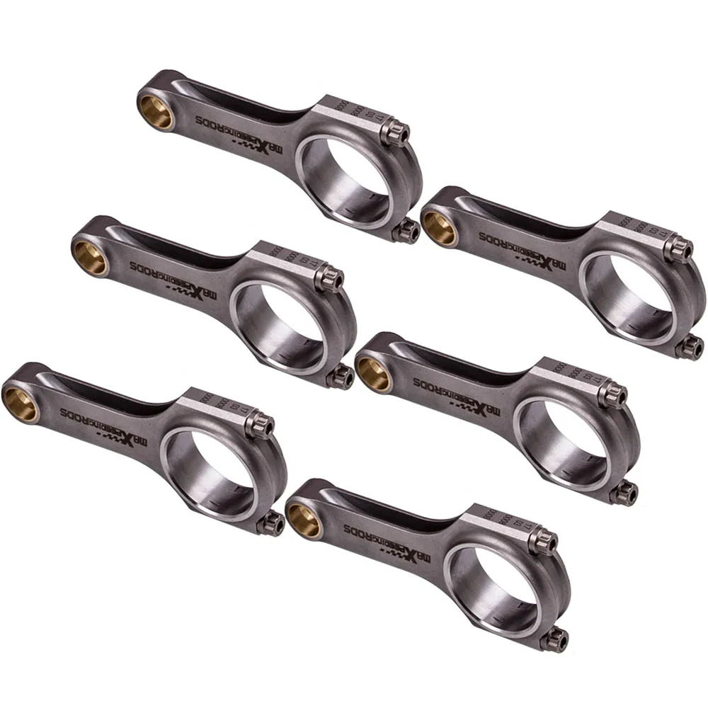 4340 кованые карданные валы шатун для Nissan Skyline R32 R33 RB26 Stroker комплект 119 5mm