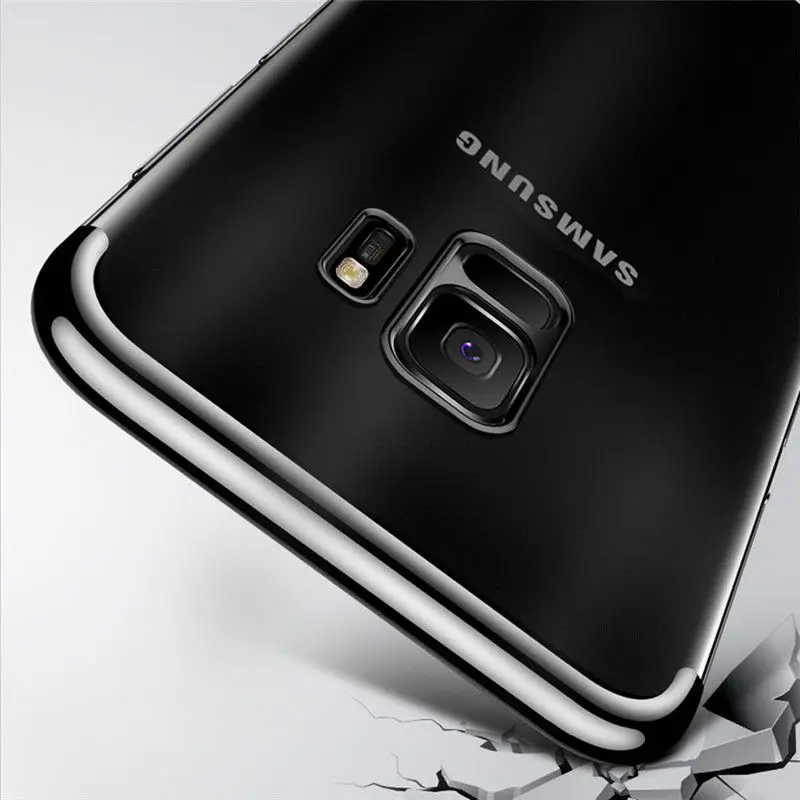 Тонкий прозрачный мягкий ТПУ чехол для телефона Samsung J4 J6 2018 J3 J5 J7 Pro противоударный
