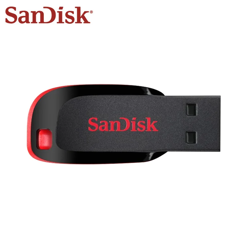 Оригинальный флеш-накопитель SanDisk Cruzer Blade USB 2 0 флешка на 8 ГБ 16 32 U-диск