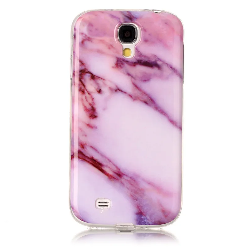 Fashion Color moire Marble Phone Cases for Samsung Galaxy S4 i9500 Cover Coque Smooth Back Capa Fundas |