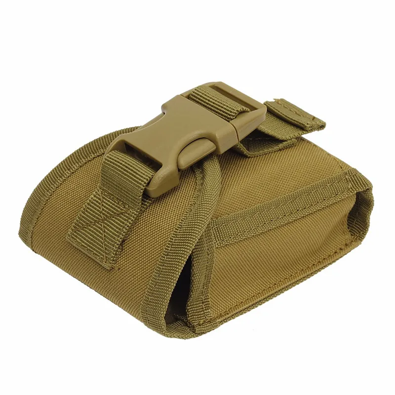 Tan 1000D нейлон EDC поясная Сумка Molle ремень тактическая охотничья Сумка Открытый военный аксессуар сотовый телефон лагерь Карманный водонепроницаемый - Цвет: Tan