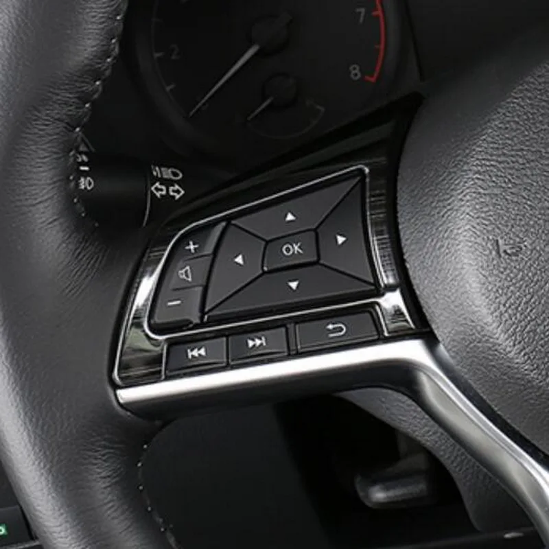 Tonlinker интерьер руля рулевая панель крышка стикеры для Nissan ALTIMA стайлинга автомобилей 1/2 шт. нержавеющая сталь крышка