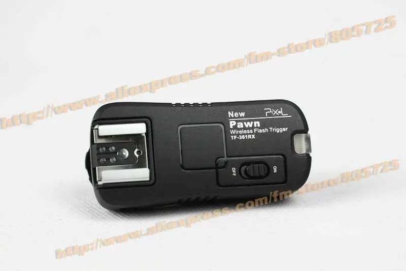Free Shipping Professional Pixel Pawn 2.4GHz Wireless Remote Flash Trigger for Canon 550D 600D 1100D 60D 7D 5D 20D 108036 | Электроника