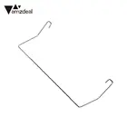 2 шт. металлическая пряжка для вентилятора, металлическая пряжка 9 см, изысканный вентилятор для процессора, портативные Серебристые компьютерные аксессуары, кулер для процессора