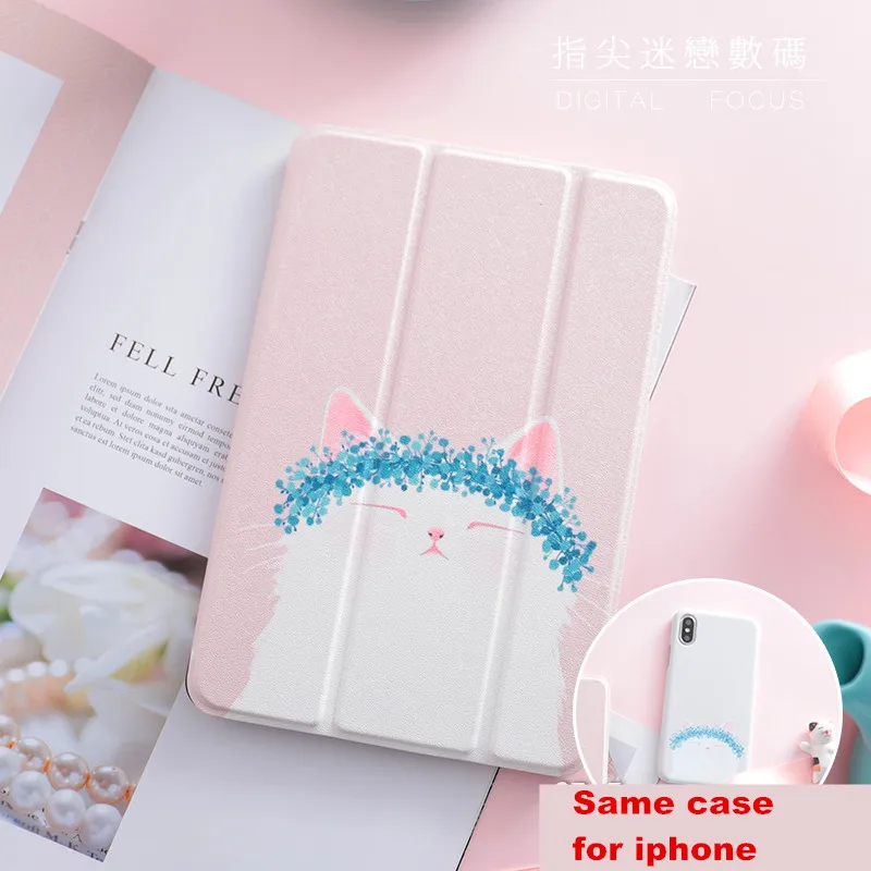 Чехол с откидной крышкой для iPad Pro 9 7 11 air 10 5 2 12 Mini 3 4 2019 2020 чехол планшета нового го 6