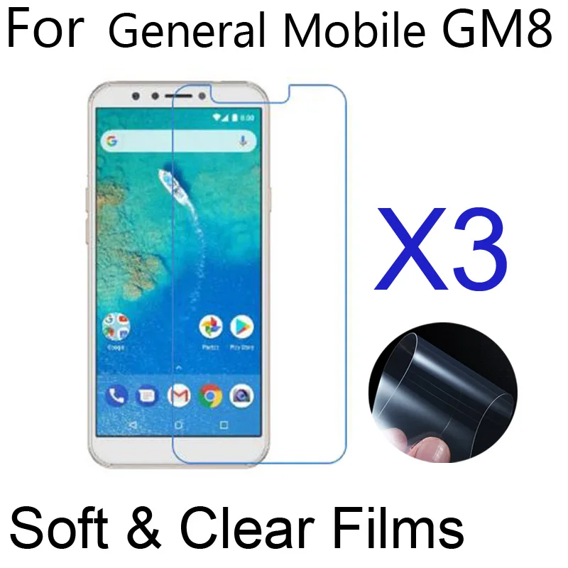 3 шт./лот телефон Экран протекторы для общего мобильный GM8 GO (не GM8) Мягкие Ясно