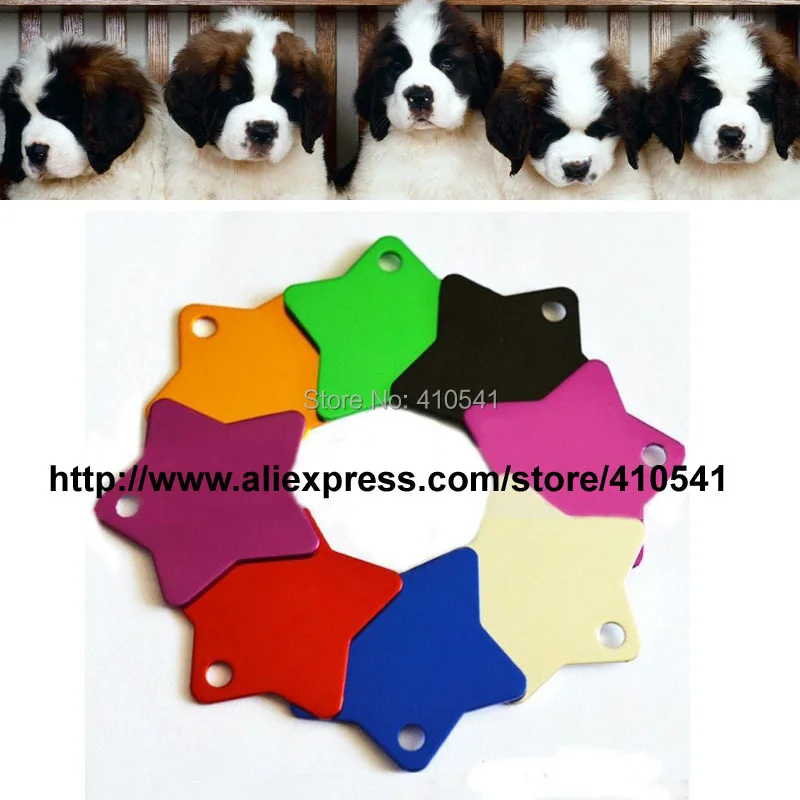 

Лидер продаж, бесплатная доставка, смешанные цвета, 800 шт./лот, 36 мм * 36 мм, индивидуальный алюминиевый сплав, в форме звезды, очаровательные ид...