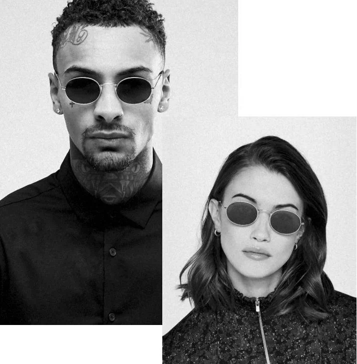 Cute Sexy Retro Oval Sunglasses Women Small Gold Black Vintage Retro Sun Glasses Female Red Eyewear For Women Driver Goggles