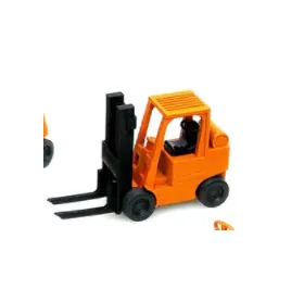 Forklift E 1/87 Diorama вилочный погрузчик поезд модель станции сцены рельсы украшения песка стол Хо весы аксессуары макет - Цвет: Forklift E