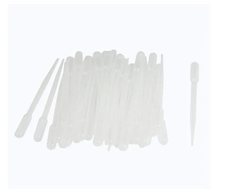 Пипетки Одноразовые прозрачные 3 мл 100 шт./лот | Канцтовары для офиса и дома