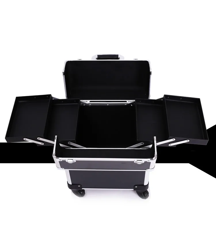 4 колесный чехол на колесиках косметичка для профессионального салона красоты