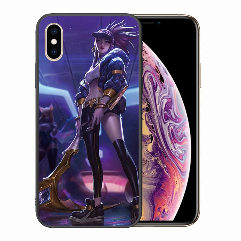 Тонкий Силиконовый ТПУ Мягкие чехол для телефона черный силиконовый iPhone XS