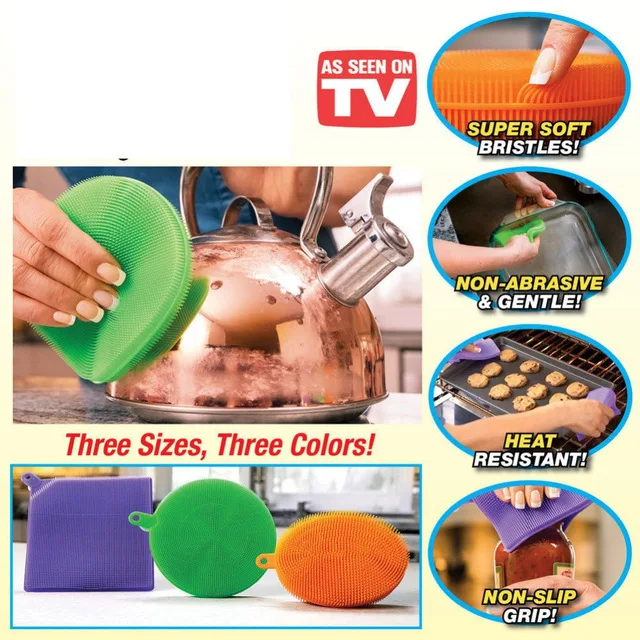 

2017 New Better Sponge Anti-Bacterial Kitchen Cleaner Pack Of 3
