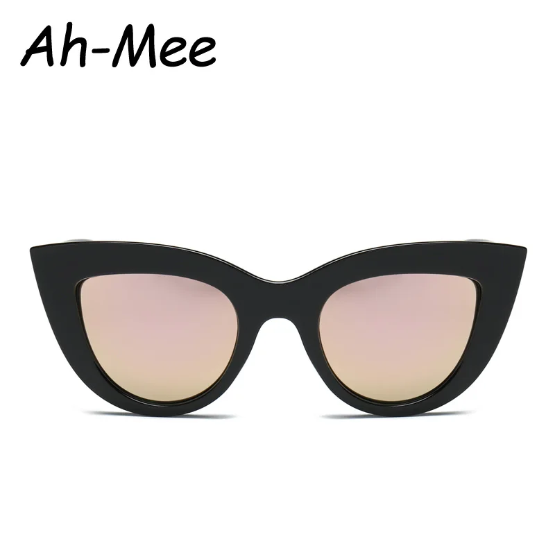 Солнцезащитные очки кошачий глаз женские маленькие винтажные брендовые