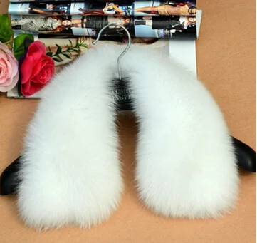 Новинка зимний шарф хит продаж женский воротник из искусственного лисьего меха