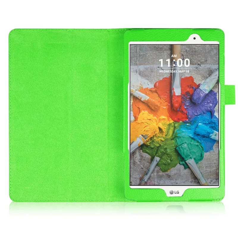 Роскошный кожаный защитный чехол-подставка для LG G Pad 3 8 0 V525 V520 V522 Gpad X V521 дюймов