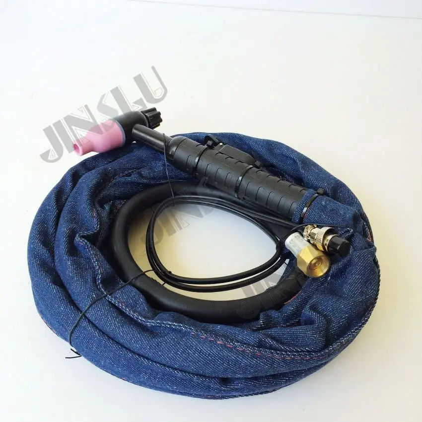QQ300 TIG сварочный фонарь, полная посылка с кабелем 4 м для tig машины, tig фонарь, расходные материалы