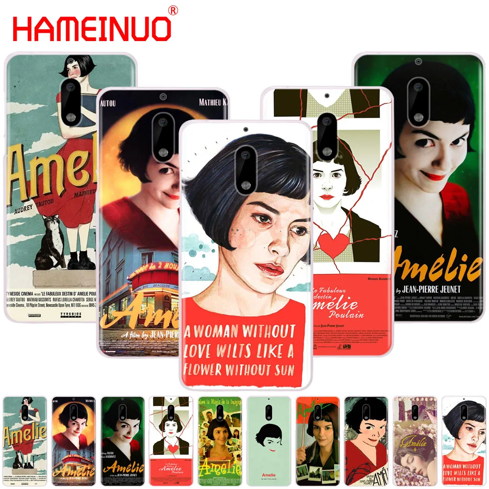 Постер HAMEINUO Amelie с изображением классического французского фильма чехол для