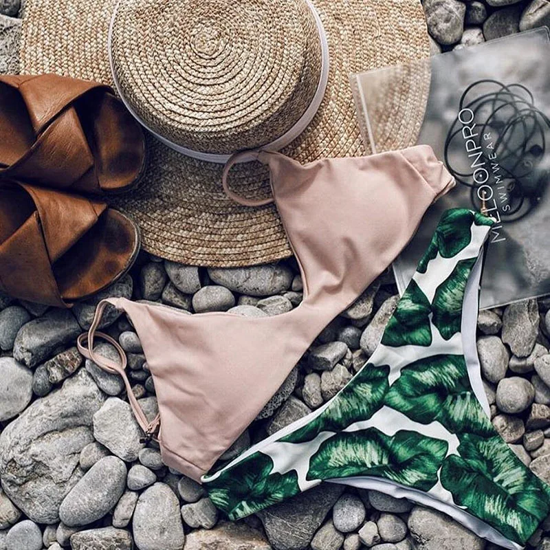 Женский бюстгальтер с эффектом пуш ап бандажный комплект бюстгальтером принтом