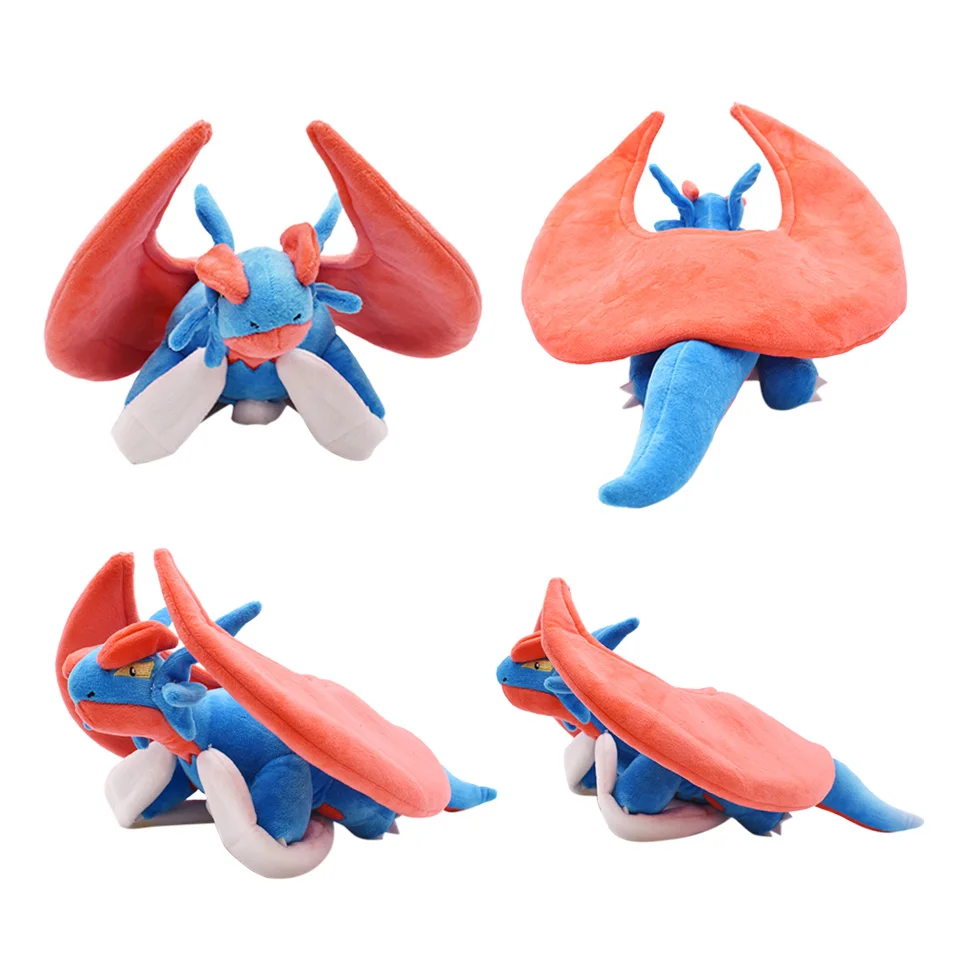 Багон супер Mege Salamence плюшевые мягкие куклы игрушки для детей Peluche японского аниме подарок на день рождения
