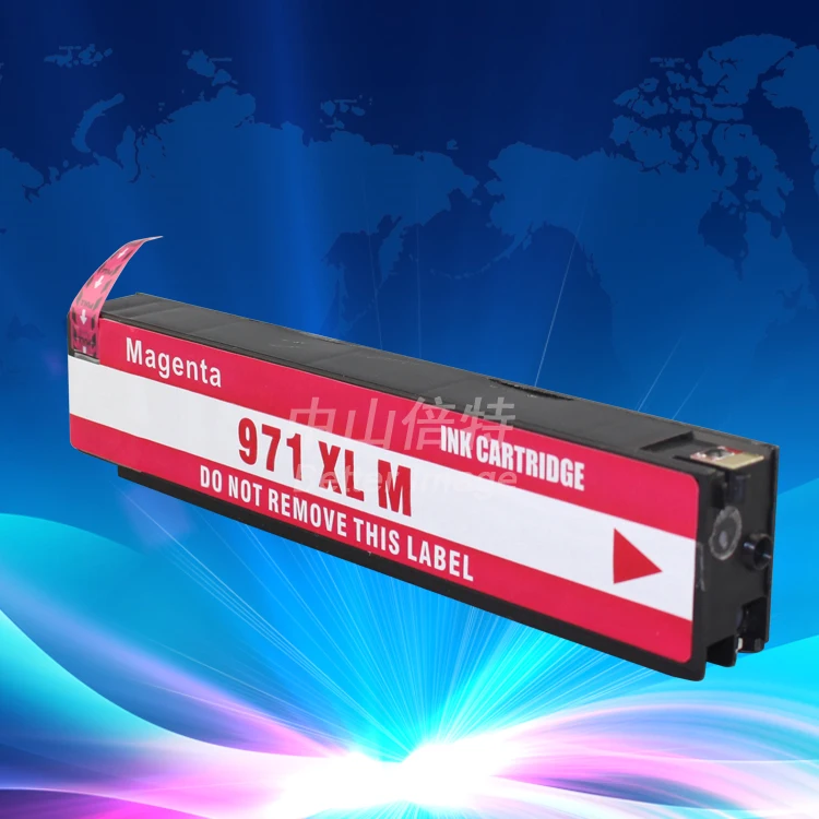 Запасной картридж для принтера 970XL 971XL совместимый с Officejet Pro X576dw X476dw X476dn X451dw X551dw