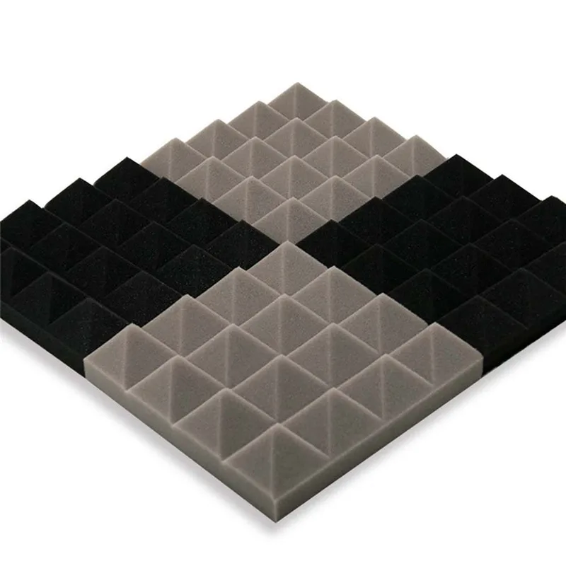 Звукопоглощающая губка 25x25x5 см для акустической обработки пены отличная